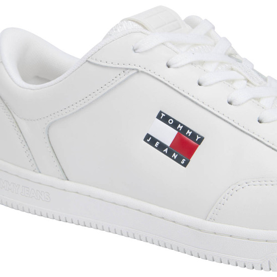 Tommy Hilfiger Cupsole Long Lace Leather Sneaker
